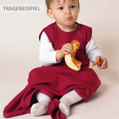 Wolle Seide Schlafsack ohne Arm Frottee