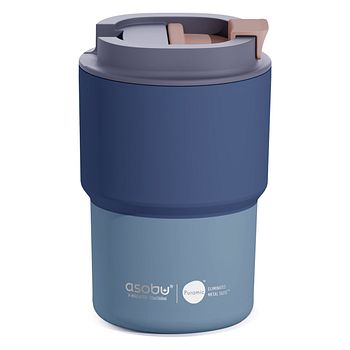 Thermobecher Kaffee Pastellblau, 355 ml
