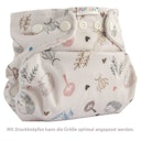 Vorschaubild Snap2fit Überhose beige das 2in1 System Waldmotiven