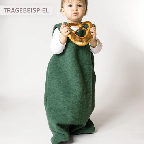 Wollfleece Schlafsack ohne Arm