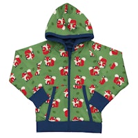 Kapuzenjacke zum Wenden Regenbogen
