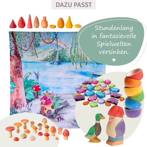 Warm Mandala Mix mit 81 Teilen