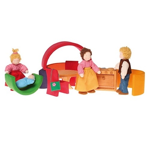 Mittlerer Regenbogen 17 cm 6teilig