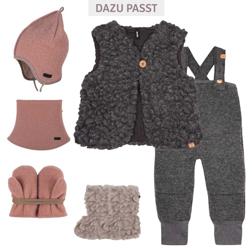 Warme Wolle Plüsch-Weste