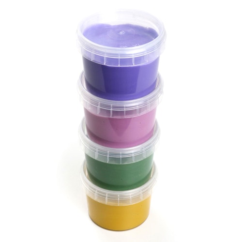 Bio Fingerfarben für klein Kinder 4er Set LUKA