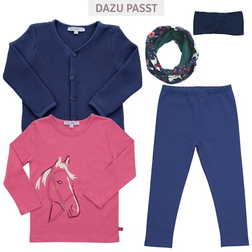 Langarmshirt mit Stickerei Mädchen