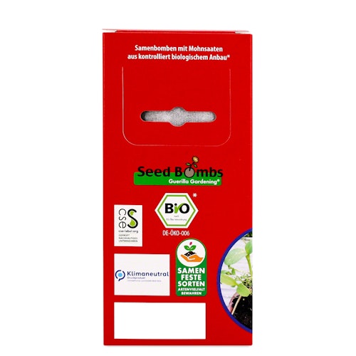 Samenbomben Set 8 Stück – Mohnblumen