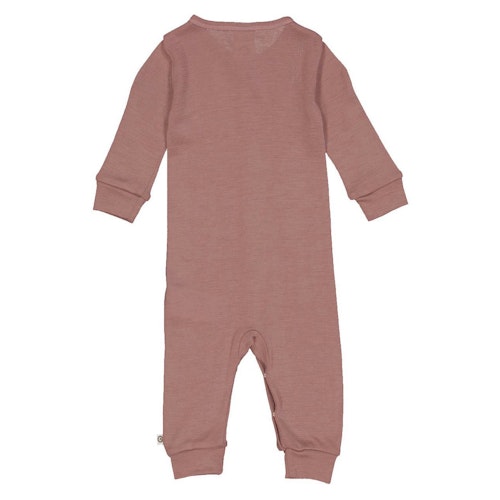 Strampler langarm Wolle