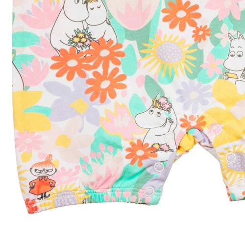 Kurzer Beachbody Mumin-Motive Blumen