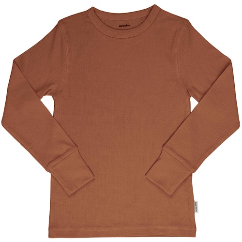 Edles Langarmshirt Rippe