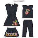 Vorschaubild Leichtes Sommer Kleid Papageien