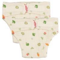 Puppen Stoffwindeln 35-45cm, 2er-Pack, Bio-Baumwolle