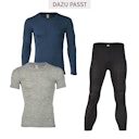 Vorschaubild Herren Wolle Seide Langarmshirt