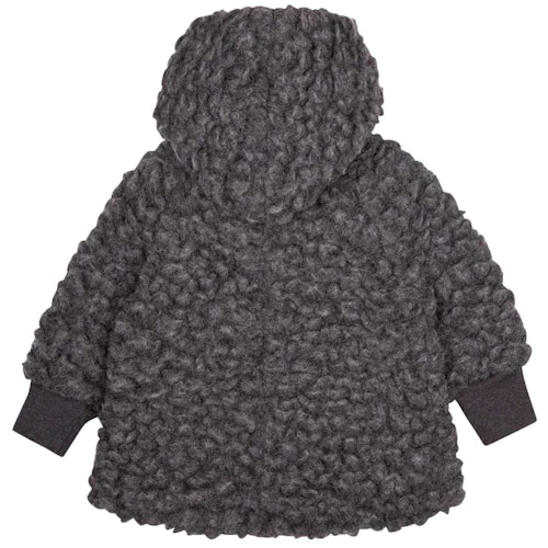 Wolle Plüsch-Mantel