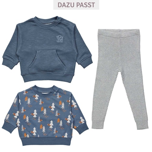 Warme Strickleggings Kinder