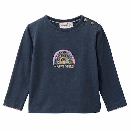 Süßes Langarmshirt Frühlingsprint