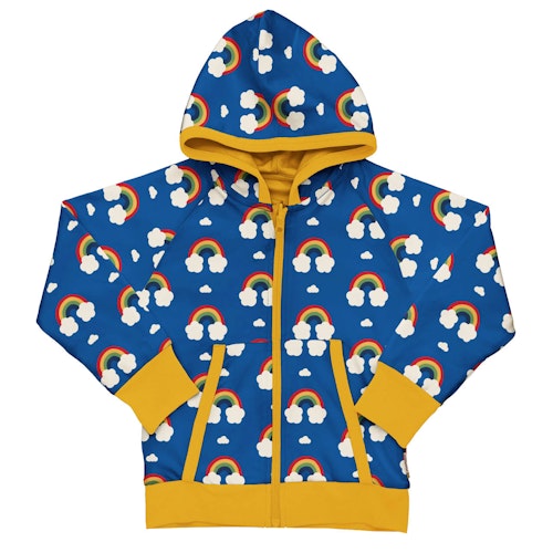 Kapuzenjacke zum Wenden Regenbogen