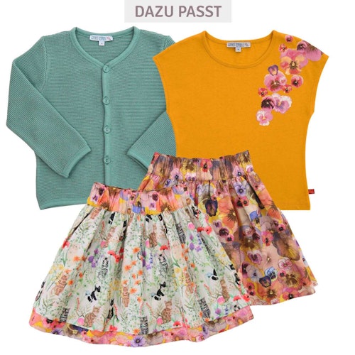 Sommer Shirt Schmetterling-Druck