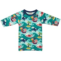 Badeshirt langarm Schildkröte