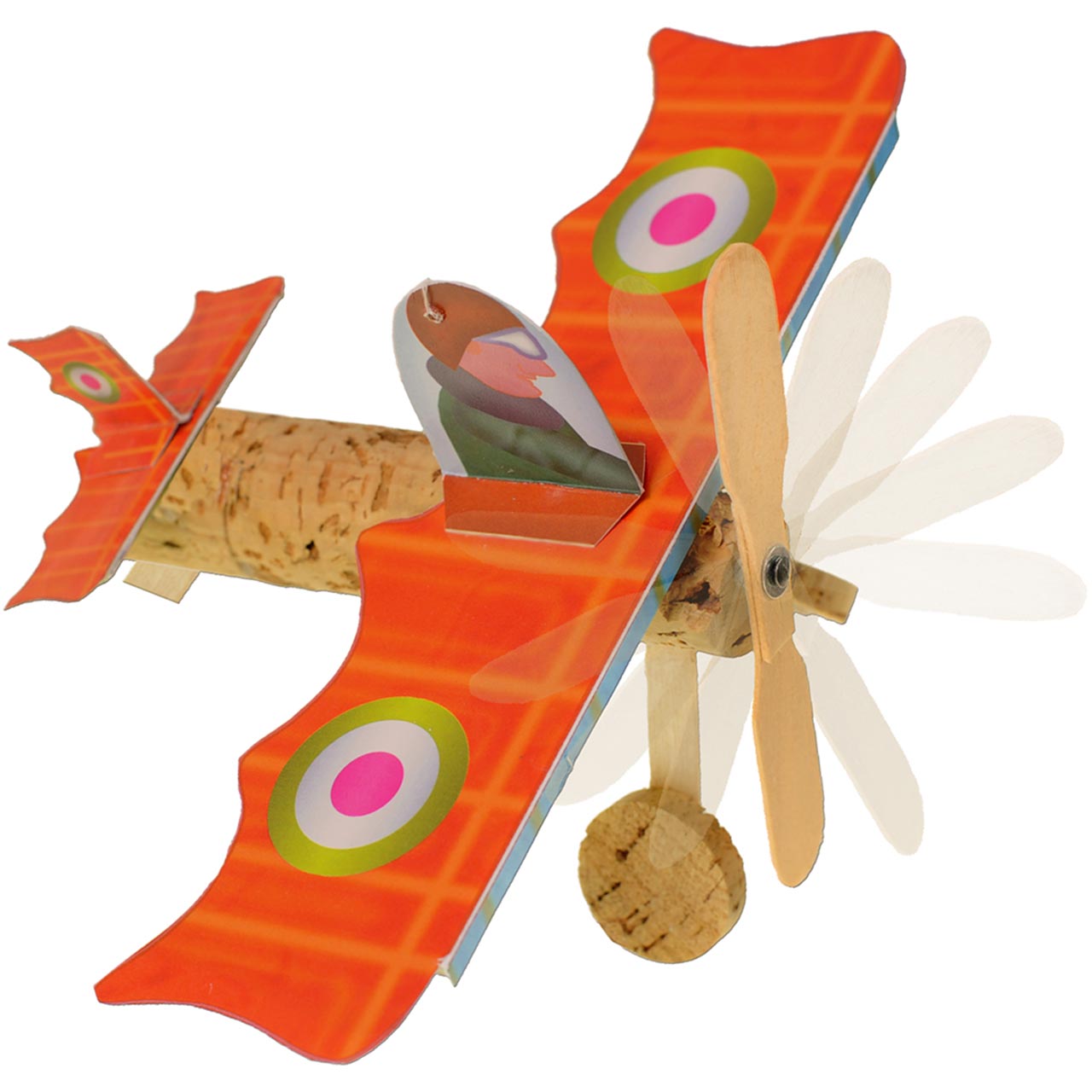 Kork Bastelset – Kork Flugzeug