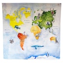 Vorschaubild Spieltuch Bio-Baumwolle Unsere Erde 100 x 100 cm