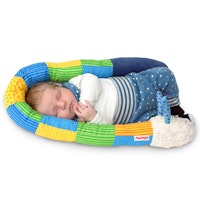 Puckschnecke Babynest blau Pucki klein 108 cm