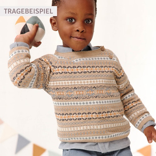 Strickpullover Norweger-Muster