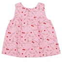 Vorschaubild Musselin Bluse kurzarm Blumen