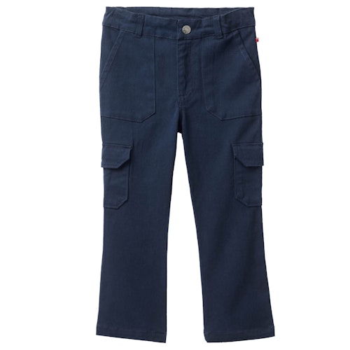 Weite Twill Cargohose