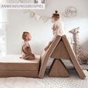 Vorschaubild Funzy Spielsofa 4-teilig Grau