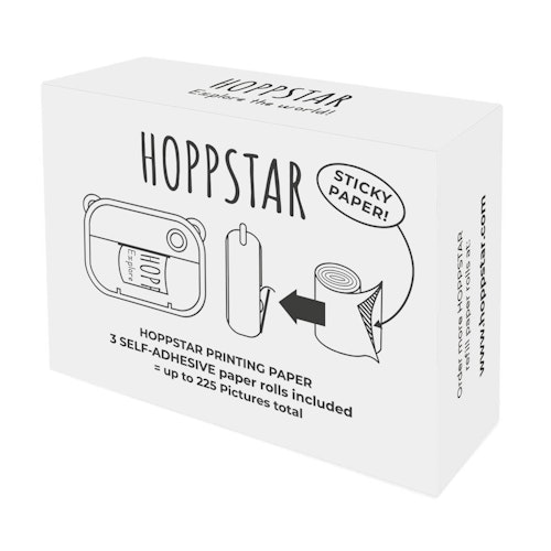 3er Pack Thermodruckrolle Artist Kamera selbstklebend