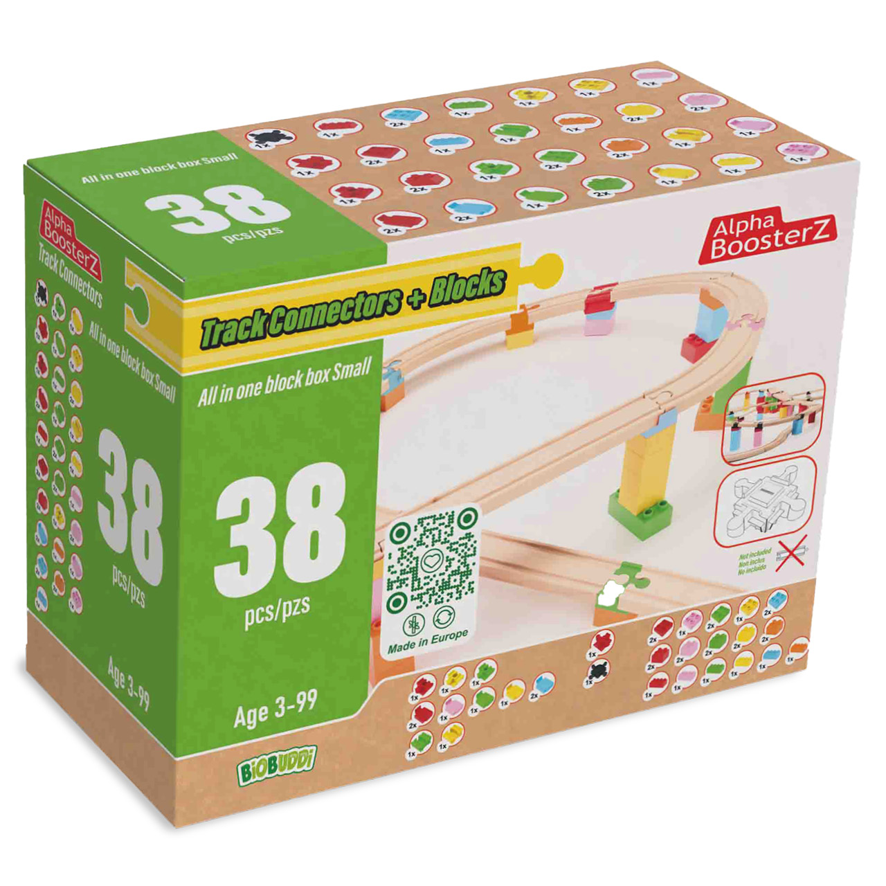 All in One Verbindungen + Schrägen + Brückenpfeiler  38 Tlg