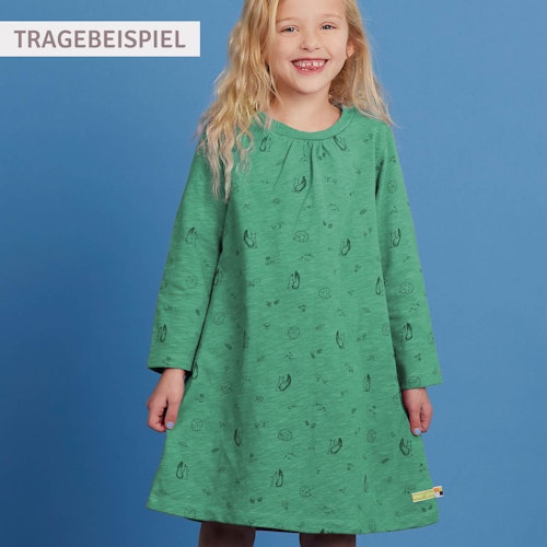 Weiches Kleid Alloverprint