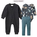 Vorschaubild Strampler People Wear Organic langarm