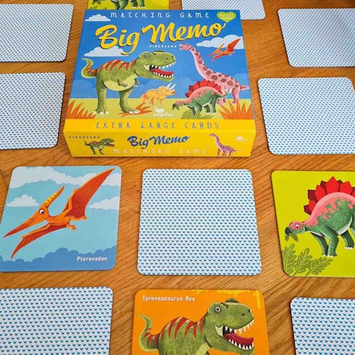 Big Memo Dinosaurs Gedächtnisspiel ab 3 Jahren