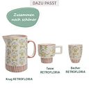 Vorschaubild Krug RETROFLORIA 1500 ml blau zum stilvollen Servieren