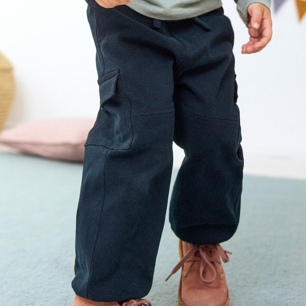 Lässige Twill Cargohose