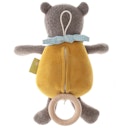 Vorschaubild Bio Spieluhr Kuscheltier Dachs Brahms Wiegenlied 23 cm