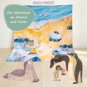 Vorschaubild Seehund Kopf hoch Holzfigur 6,5 cm