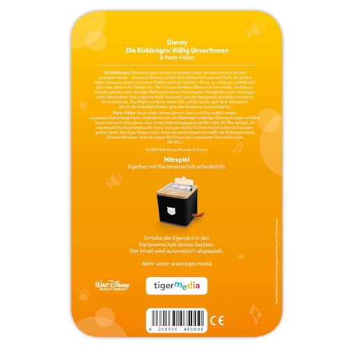 Die Eiskönigin & Party-Fieber als Tigercard