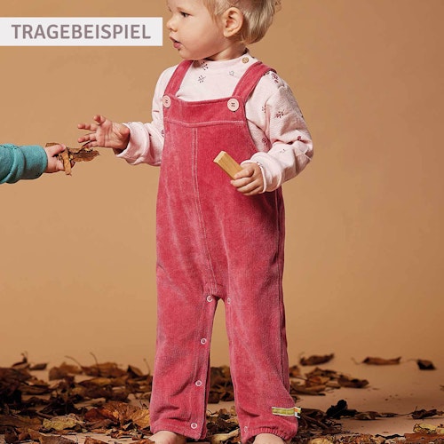 Gefütterte Latzhose Feincord