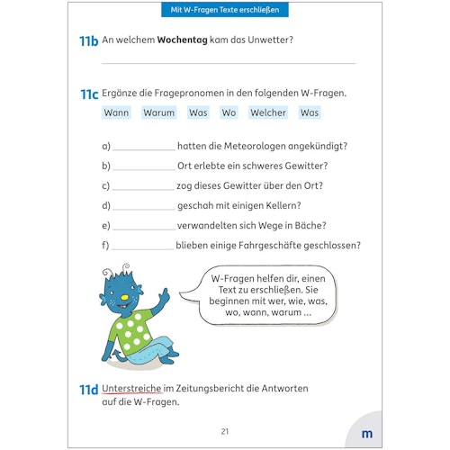 Besser lesen - Klasse 4 Leseübungsheft
