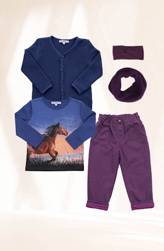 Langarmshirt mit Eichhörnchen Druck