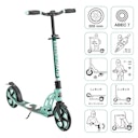 Vorschaubild Alu Scooter ab 6 Jahre 35-100kg 205mm-Rädern mint