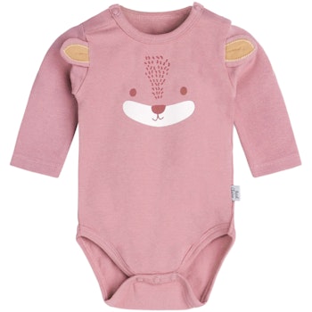 Body langarm Teddy creme Öhrchen