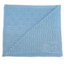 Vorschaubild Kuschelige Bio Baby- & Puckdecke - blau