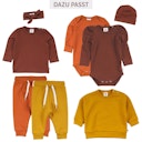 Vorschaubild Langarmbody Puffärmel Blumenprint