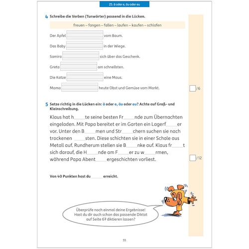 Deutsch Übungsheft Lernzielkontrollen 2. Klasse