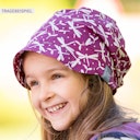 Vorschaubild Leichte Schirmmütze Luna breite luftige Kopfform