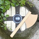 Vorschaubild Set Wikingerschild mit Axt